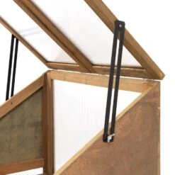 Woodside Transparent Wooden Cold Frame Growhouse/Polycarbonate Greenhouse -Garden Mirth Sales Store 0QFOCMP4GJB