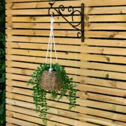 Woodside Hanging Basket/Bird Feeder Decorative Wall Bracket 12" Hook Hanger X 10 12 Woodside Hanging Basket/Bird Feeder Decorative Wall Bracket 12" Hook Hanger X 10 -Garden Mirth Sales Store 1CY1T5KBJ3A