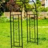 Woodside Northwold Metal Garden Arch, Traditional Decorative Archway For Paths/Entrances 1 Woodside Northwold Metal Garden Arch, Traditional Decorative Archway For Paths/Entrances -Garden Mirth Sales Store 1QAFXTEKQSS
