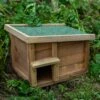 Woodside Hedgehog House & Hibernation Shelter, Predator Proof Outdoor Habitat Box -Garden Mirth Sales Store 1U4N415NPSY