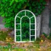 Maribelle White Metal Garden Arch Mirror Home Decoration -Garden Mirth Sales Store 1VU2XSDJC5B