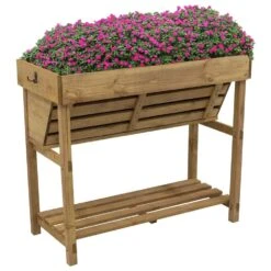 Woodside Thurne Raised Wooden Garden Bed Planter, Plants & Vegetable/Herb Box 14 Woodside Thurne Raised Wooden Garden Bed Planter, Plants & Vegetable/Herb Box -Garden Mirth Sales Store 2CEZMR22OA0