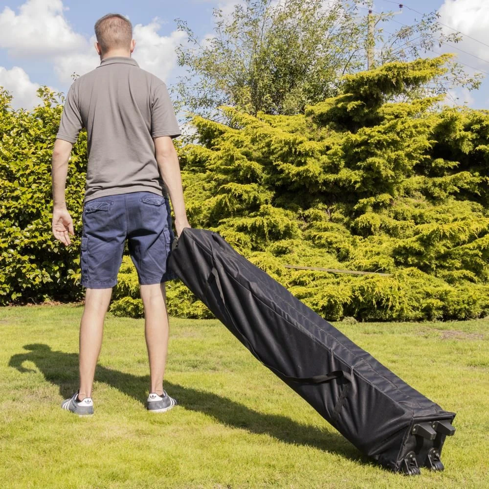 Woodside 3x3m Fully Waterproof, Heavy Duty Pop Up Gazebo + Carry Bag & Sand Bags 8 Woodside 3x3m Fully Waterproof, Heavy Duty Pop Up Gazebo + Carry Bag & Sand Bags - Image 6