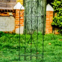 Woodside Hainford Metal Garden Trellis Climbing Plant Support Frame, Pack Of 5 -Garden Mirth Sales Store 35QFZHVRYJT