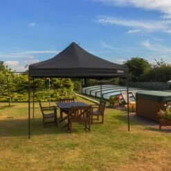Woodside 3x3m Fully Waterproof, Heavy Duty Pop Up Gazebo + Carry Bag & Sand Bags 14 Woodside 3x3m Fully Waterproof, Heavy Duty Pop Up Gazebo + Carry Bag & Sand Bags -Garden Mirth Sales Store 3Y5QCUQF2RT