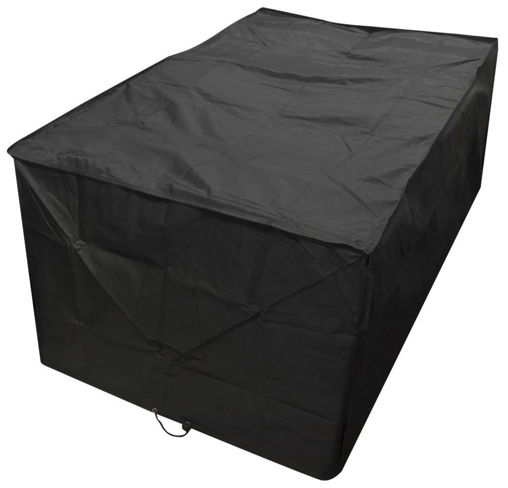 Woodside Black L Shape Outdoor Dining Waterproof Patio Set Cover Rattan 6 Woodside Black L Shape Outdoor Dining Waterproof Patio Set Cover Rattan - Image 4