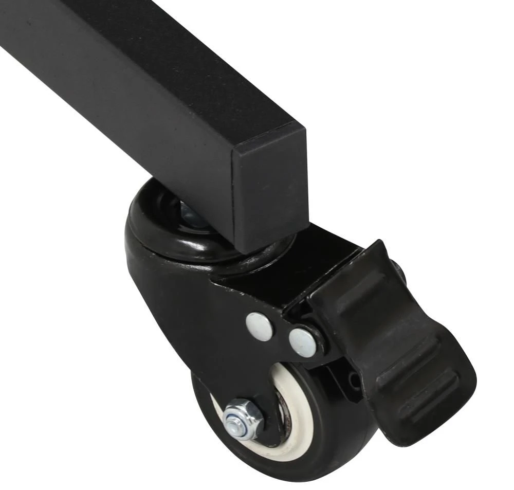 Woodside Dereham 4 Tier Wheeled Metal Garden Planter Flower Display Stand 6 Woodside Dereham 4 Tier Wheeled Metal Garden Planter Flower Display Stand - Image 4