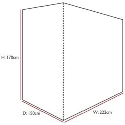 Woodside 3 Seater Garden Swing Cover Patio Furniture Set Waterproof Shelters -Garden Mirth Sales Store 5QBWJWRG2GM