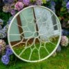 Woodside Yalding Decorative Round Outdoor Garden Mirror, Dia: 80cm -Garden Mirth Sales Store AW1XGN3ZPY5
