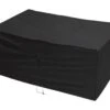 Woodside Heavy Duty Waterproof Garden Rattan Cube Set Cover BLACK 115x175x74cm 1 Woodside Heavy Duty Waterproof Garden Rattan Cube Set Cover BLACK 115x175x74cm -Garden Mirth Sales Store AWVLTRSSJGH