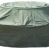Woodside Green Waterproof Outdoor 8 Seater Round Picnic Table Cover -Garden Mirth Sales Store AX30MRIVX1I