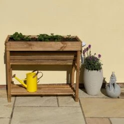 Woodside Thurne Raised Wooden Garden Bed Planter, Plants & Vegetable/Herb Box 12 Woodside Thurne Raised Wooden Garden Bed Planter, Plants & Vegetable/Herb Box -Garden Mirth Sales Store B1BQBZ21F05