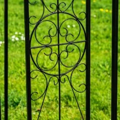 Woodside Northwold Metal Garden Arch, Traditional Decorative Archway For Paths/Entrances -Garden Mirth Sales Store B1HV551PVSY