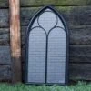Woodside Falmer XL Decorative Arched Outdoor Garden Mirror, H: 112cm X W: 61cm 1 Woodside Falmer XL Decorative Arched Outdoor Garden Mirror, H: 112cm X W: 61cm -Garden Mirth Sales Store B4M2CWCAFSV