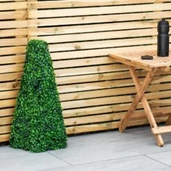 Woodside Topiary Obelisk Leaf Effect, Green 2ft Indoor Outdoor Decor (pack Of 2) 16 Woodside Topiary Obelisk Leaf Effect, Green 2ft Indoor Outdoor Decor (pack Of 2) -Garden Mirth Sales Store BIEA5YI440X