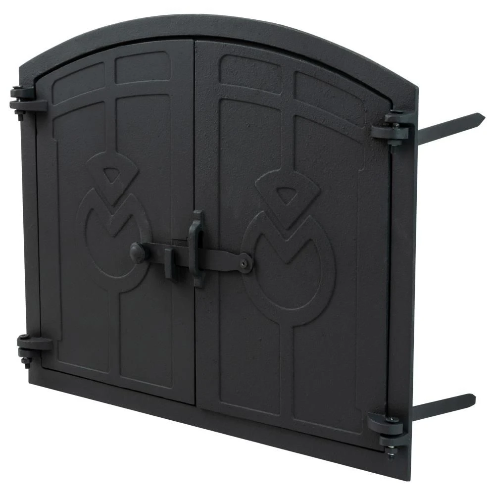 Woodside Cast Iron Outdoor Pizza/Fire Wood Oven Door, 48cm X 38cm Door 4 Woodside Cast Iron Outdoor Pizza/Fire Wood Oven Door, 48cm X 38cm Door - Image 2