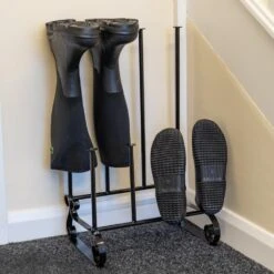 Woodside Steel Wellington Boot Rack/Walking Boot Storage Stand, Indoor & Outdoor -Garden Mirth Sales Store DCKGCOR1RKC