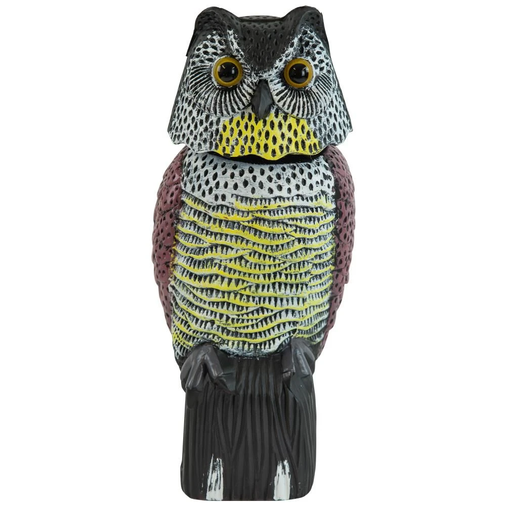 4 X Woodside Large Realistic Bird/Pigeon/Crow Owl Decoy With Rotating Head 9 4 X Woodside Large Realistic Bird/Pigeon/Crow Owl Decoy With Rotating Head - Image 7