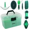 Woodside 8 Piece Equestrian Grooming Set For Horses & Ponies With Carry Case -Garden Mirth Sales Store E2B5Q3QOSWN