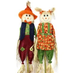 Woodside Garden Scarecrows, Crop & Allotment Bird/Pest Deterrent, Pack Of 2 -Garden Mirth Sales Store E5W1DS1YF2H