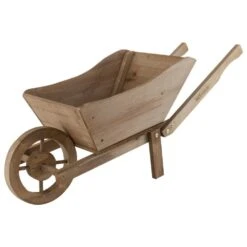 Woodside Wooden Ornamental Garden Plant/Flower Wheel Barrow Planter -Garden Mirth Sales Store EX0OHAQAQ5U
