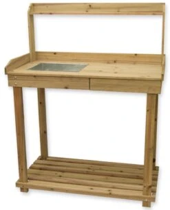 Woodside Wooden Potting/Planting Bench/Table Workshop Work DIY Station -Garden Mirth Sales Store F03U0W5RFJU