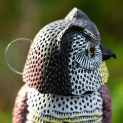 2 X Woodside Large Realistic Bird/Pigeon/Crow Owl Decoy With Rotating Head -Garden Mirth Sales Store GB5T3P0GXU2