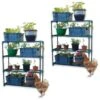 Woodside Greenhouse Shelving 2 Pack -Garden Mirth Sales Store GOF0H2KUSLX