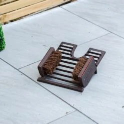 Woodside Cast Iron 3 In 1 Boot Brush, Jack & Scraper Outdoor Shoe Mud Cleaner -Garden Mirth Sales Store I4XEJFGZMMI