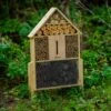 Woodside Standing Wooden Insect Hotel With Ground Stakes, Outdoor Bug/Bee House 2 Woodside Standing Wooden Insect Hotel With Ground Stakes, Outdoor Bug/Bee House -Garden Mirth Sales Store IPFO52LGWJX