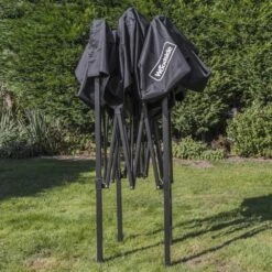 Woodside 2x2m Fully Waterproof, Heavy Duty Pop Up Gazebo + Carry Bag & Sand Bags -Garden Mirth Sales Store IZR1C13HLY5