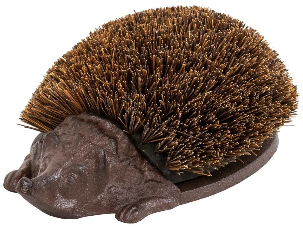 Woodside Cast Iron Hedgehog Boot Brush & Scraper 8 Woodside Cast Iron Hedgehog Boot Brush & Scraper - Image 6