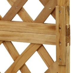 Woodside Aldburgh Wooden Garden Trough Planter/Flower Container Box With Trellis -Garden Mirth Sales Store JTKOMPLXQTR