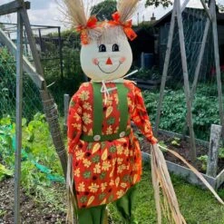 Woodside Garden Scarecrows, Crop & Allotment Bird/Pest Deterrent, Pack Of 2 -Garden Mirth Sales Store JY1HPYCKRES