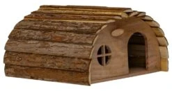 Woodside Wooden Hedgehog & Guinea Pig House, Outdoor Hibernation/Habitat Shelter -Garden Mirth Sales Store KAUXTAMB5X0