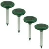 4 X Woodside Solar Powered Garden Sonic Wave Mole/Rat/Rodent Repeller Repellent -Garden Mirth Sales Store KEZYVPMJRQZ