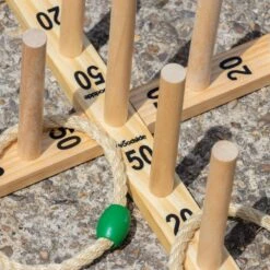 Woodside Garden Quoits Ring Toss Game, Outdoor Family Lawn Fun, 5 Rope 9 Pin 14 Woodside Garden Quoits Ring Toss Game, Outdoor Family Lawn Fun, 5 Rope 9 Pin -Garden Mirth Sales Store KKJYRCGR13O