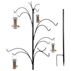 Woodside XL Heavy Duty Wild Bird Feeding Station Tree For Home/Garden Use -Garden Mirth Sales Store KMPVKQ0R54F