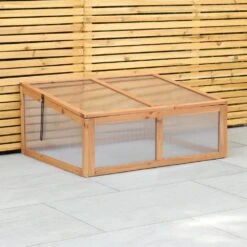 Woodside Outdoor Wooden Plant/Flower/Vegetable Cold Frame Growhouse, Medium 100cm 17 Woodside Outdoor Wooden Plant/Flower/Vegetable Cold Frame Growhouse, Medium 100cm -Garden Mirth Sales Store KVKVSGTU3TN