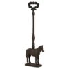 Woodside Heavy Duty Cast Iron Decorative Horse Shaped Door Stop With Handle, Doorstopper/Jammer -Garden Mirth Sales Store L4QTE032JFH