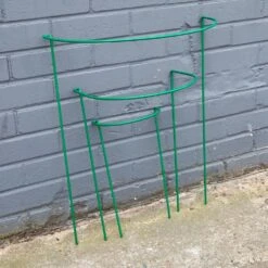 Woodside Steel Garden Plant Support Stakes, Half Round Flower Guard Cage (10 Pack) 9 Woodside Steel Garden Plant Support Stakes, Half Round Flower Guard Cage (10 Pack) -Garden Mirth Sales Store M5DJIOJNASE