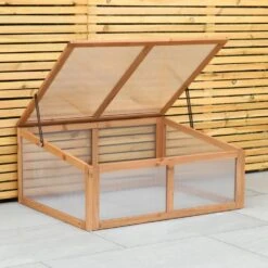 Woodside Outdoor Wooden Plant/Flower/Vegetable Cold Frame Growhouse, Medium 100cm 16 Woodside Outdoor Wooden Plant/Flower/Vegetable Cold Frame Growhouse, Medium 100cm -Garden Mirth Sales Store MNIYYIKNWH5