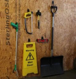 Woodside Heavy Duty Wall Mounted Garage Hanging Hooks, Utility Tool Hangers (Pack Of 15) -Garden Mirth Sales Store NCP2XBARGDE