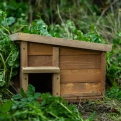 Woodside Hedgehog House & Hibernation Shelter, Predator Proof Outdoor Habitat Box -Garden Mirth Sales Store NFK5D0ULRWK