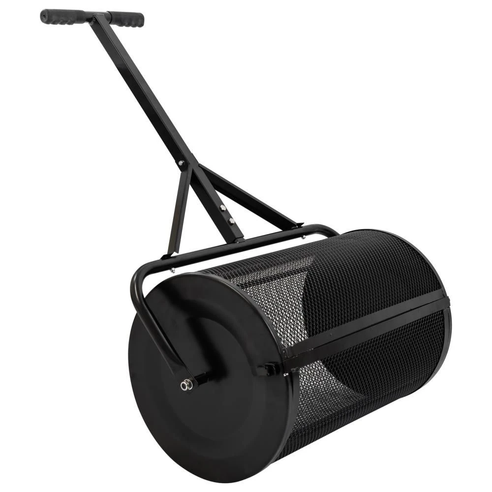 Woodside 24” Garden Grass Lawn Compost/Manure/Peat Moss Spreader Roller 3 Woodside 24” Garden Grass Lawn Compost/Manure/Peat Moss Spreader Roller