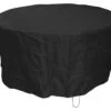 Woodside 2-4 Seater Round Patio Set Cover BLACK -Garden Mirth Sales Store O0OLJMYVJCL
