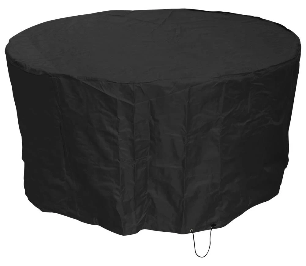 Woodside 2-4 Seater Round Patio Set Cover BLACK 3 Woodside 2-4 Seater Round Patio Set Cover BLACK