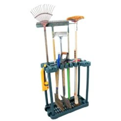 Woodside Garden Tool Holder Storage Rack Trolley With Wheels For Sheds/Garages -Garden Mirth Sales Store OSZ3E0AVBQ2