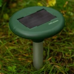 4 X Woodside Solar Powered Garden Sonic Wave Mole/Rat/Rodent Repeller Repellent -Garden Mirth Sales Store P1XVJH4EWFR