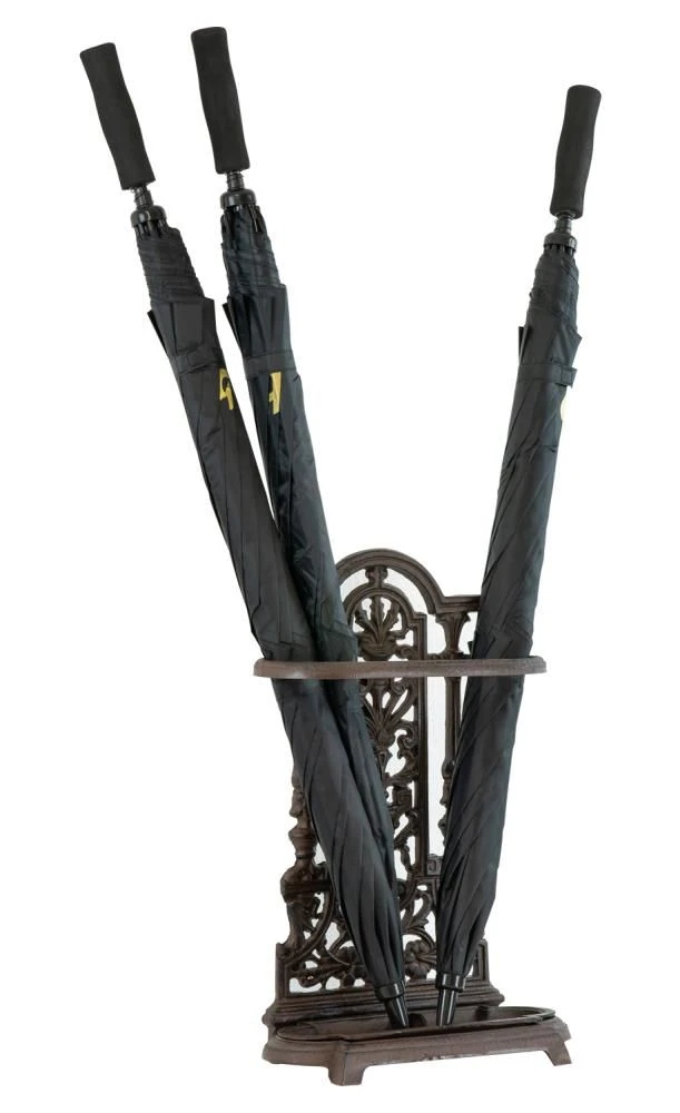 Woodside Ornate Vintage Cast Iron Umbrella/Walking Stick Stand 7 Woodside Ornate Vintage Cast Iron Umbrella/Walking Stick Stand - Image 5